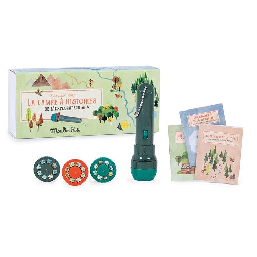 Moulin Roty Le Botaniste Storybook Torch - De L'Explorateur
