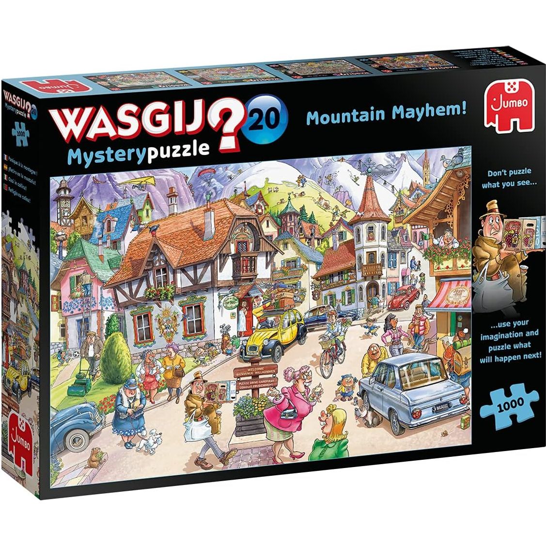Wasgij Mountain Mayhem 1000 Piece Puzzle