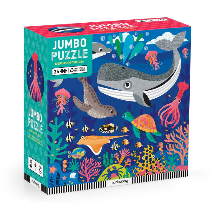 Mudpuppy Depths Of The Sea Jumbo Puzzle