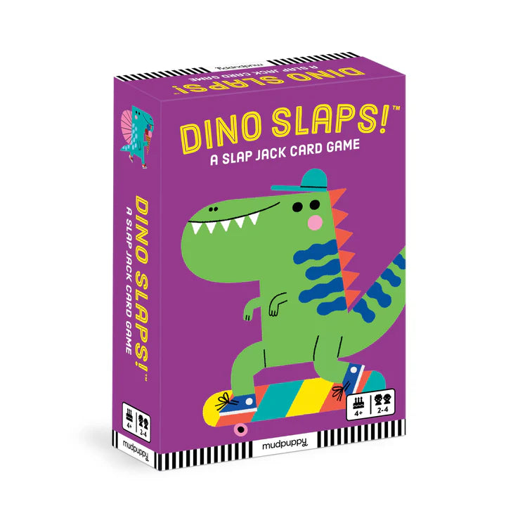 Mudpuppy Dino Slaps - A Slap Jack Card Game