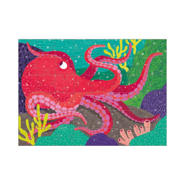Mudpuppy Giant Pacific Octopus Mini Puzzle