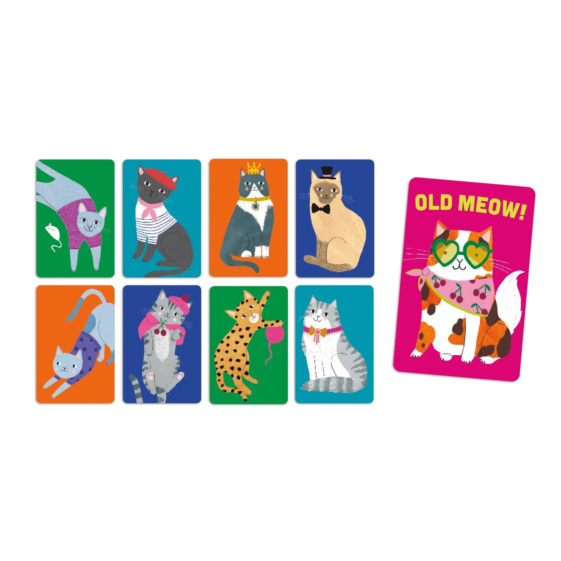 Mudpuppy Old Meow - An Old Maid Card Game