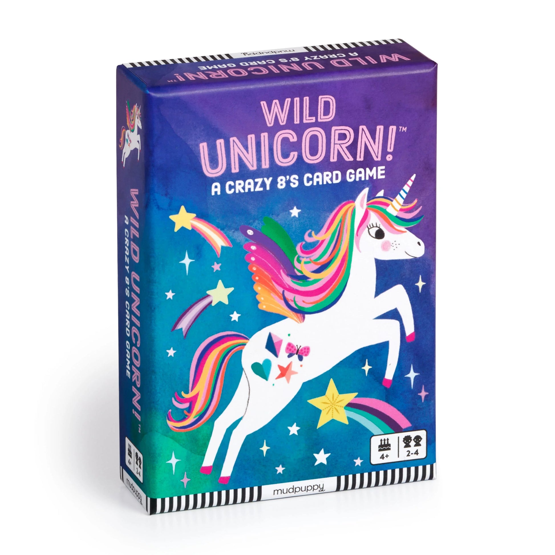 Mudpuppy Wild Unicorn - A Crazy 8's Card Game