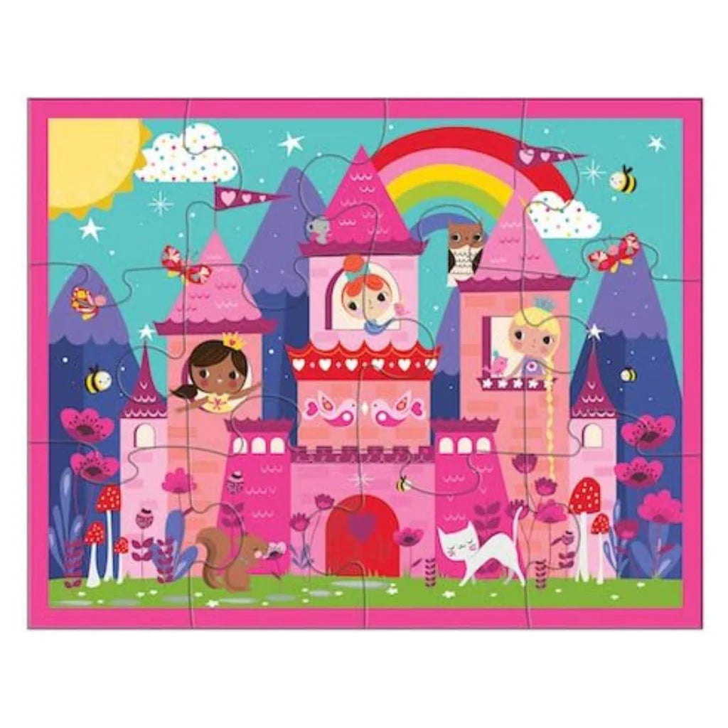 Mudpuppy Princess Castle 12 Piece Pouch Puzzle