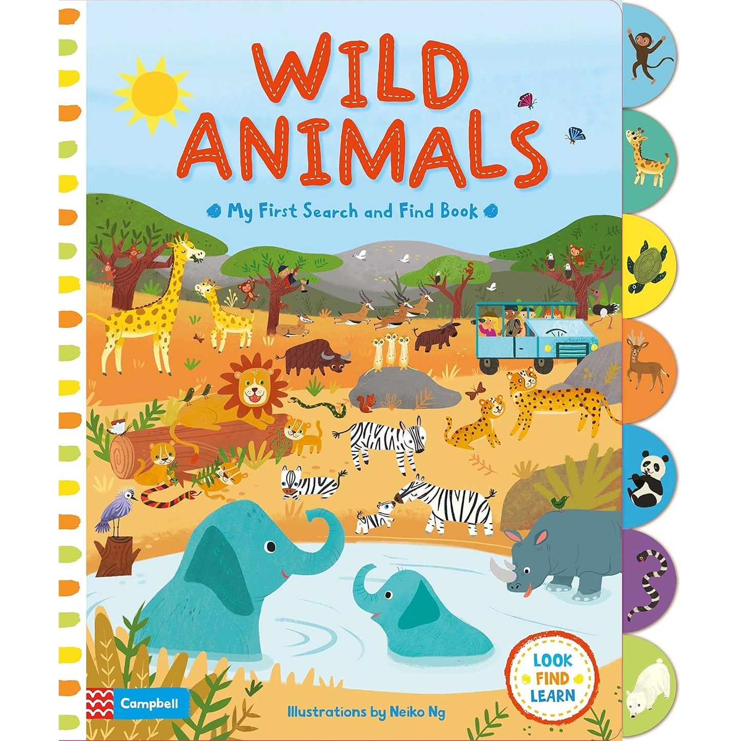 My First Search and Find Book - Wild Animals