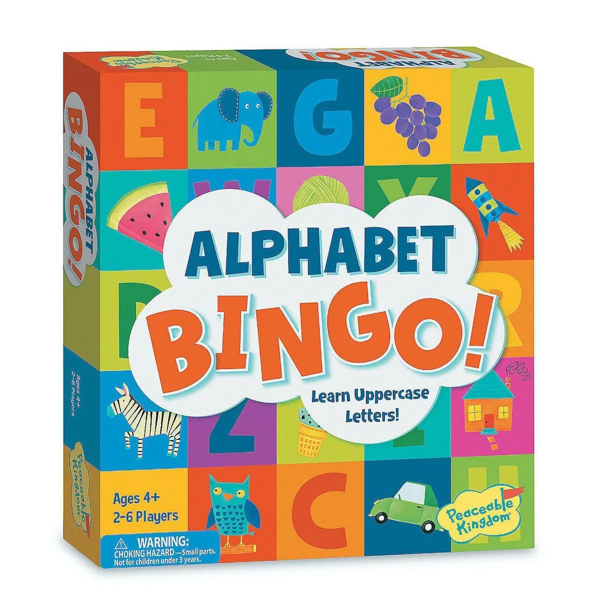 Peaceable Kingdom Alphabet Bingo