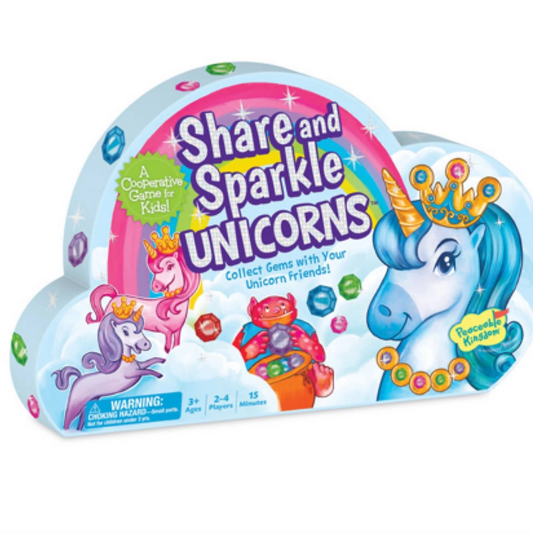 Peaceable Kingdom Share & Sparkle Unicorns