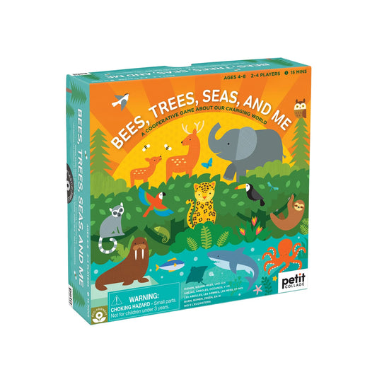 Petite Collage Bees, Trees, Seas, and Me