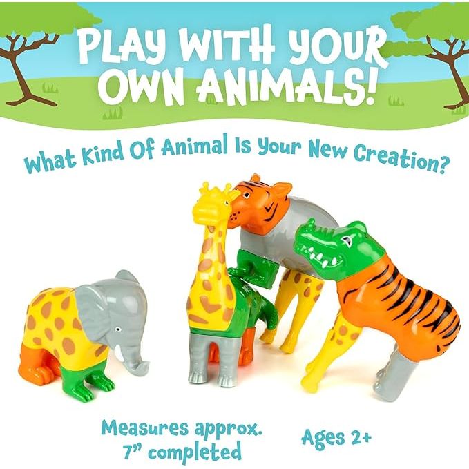 Popular Playthings Mix or Match Jungle Animals