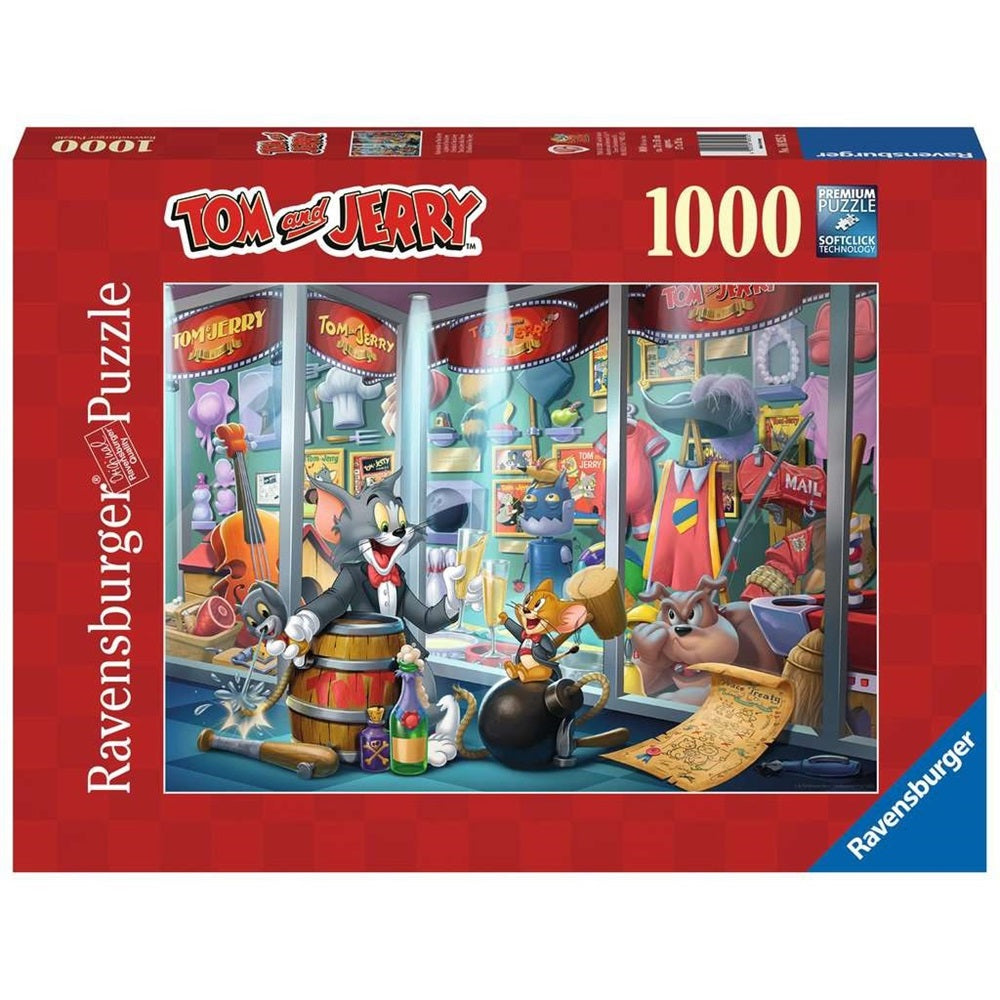 Ravensburger Tom and Jerry Hall of Fame 1000 Piece Puzzle