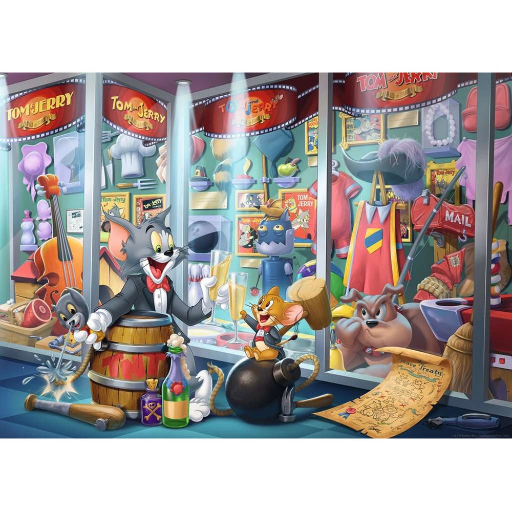 Ravensburger Tom and Jerry Hall of Fame 1000 Piece Puzzle