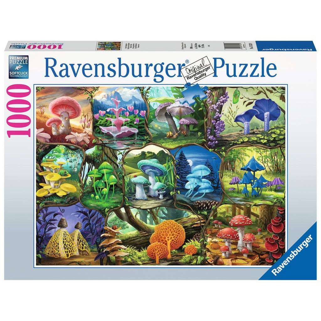 Ravensburger Beautiful Mushrooms 1000 Piece Puzzle