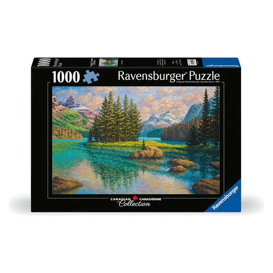 Ravensburger Canadian Collection Spirit Of Maligne 1000 Piece Puzzle