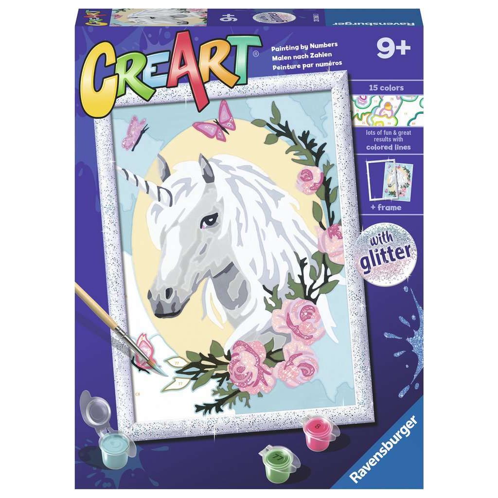 Ravensburger CreArt Unicorn Portrait