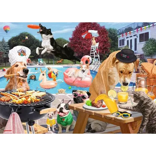 Ravensburger Dog Days Of Summer 1000 Piece Puzzle