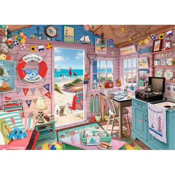 Ravensburger My Haven: The Beach Hut 1000 Piece Puzzle
