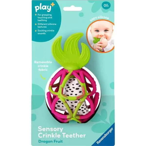Ravensburger Play+ Sensory Teething Ball - Dragon Fruit