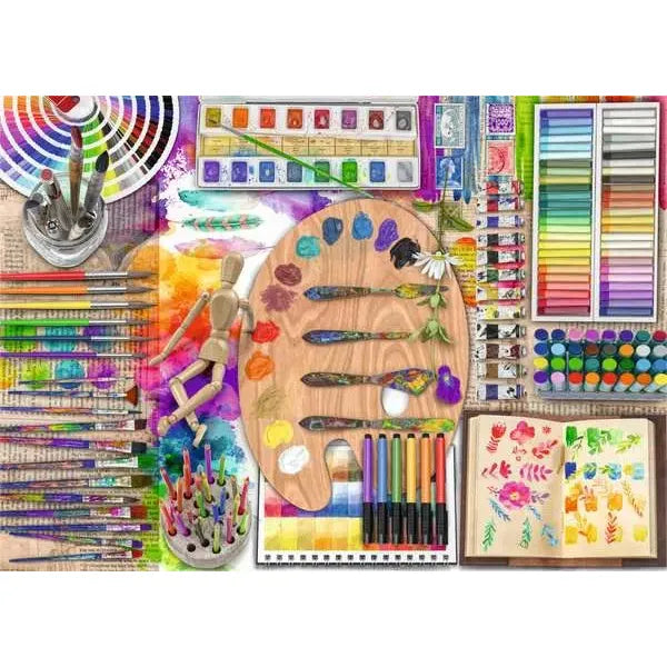 Ravensburger The Artist's Palette 500 Piece Puzzle