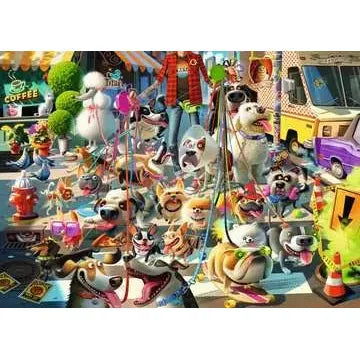 Ravensburger The Dog Walker 1000 Piece Puzzle