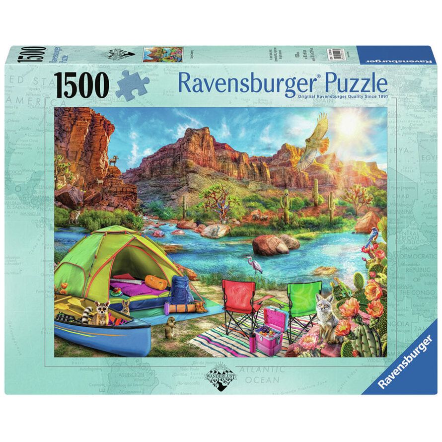 Ravensburger Canyon Camping 1500 Piece Puzzle