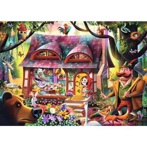 Ravensburger Dean MacAdam: Come In, Red Riding Hood! 1000 Piece Puzzle
