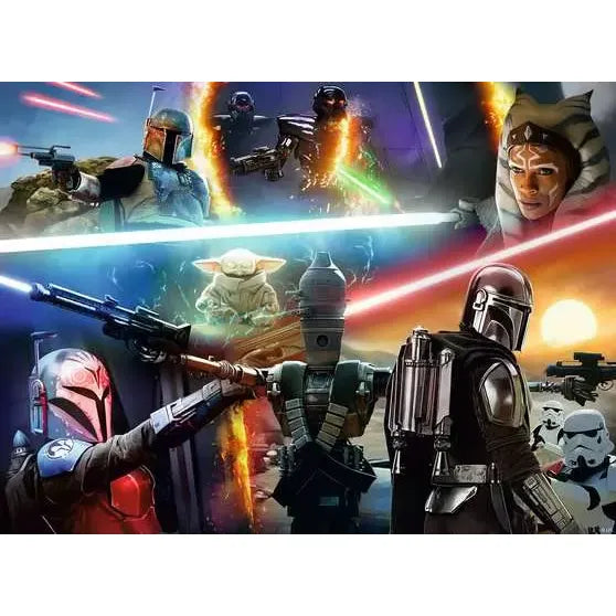 Ravensburger Star Wars: The Mandalorian: Crossfire 300 Piece Puzzle