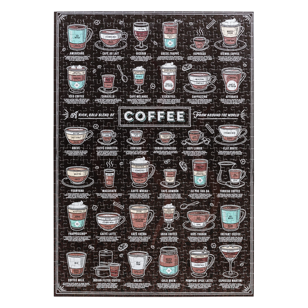 Ridley's Jigsaw - Coffee Lover's 500 Piece Puzzle