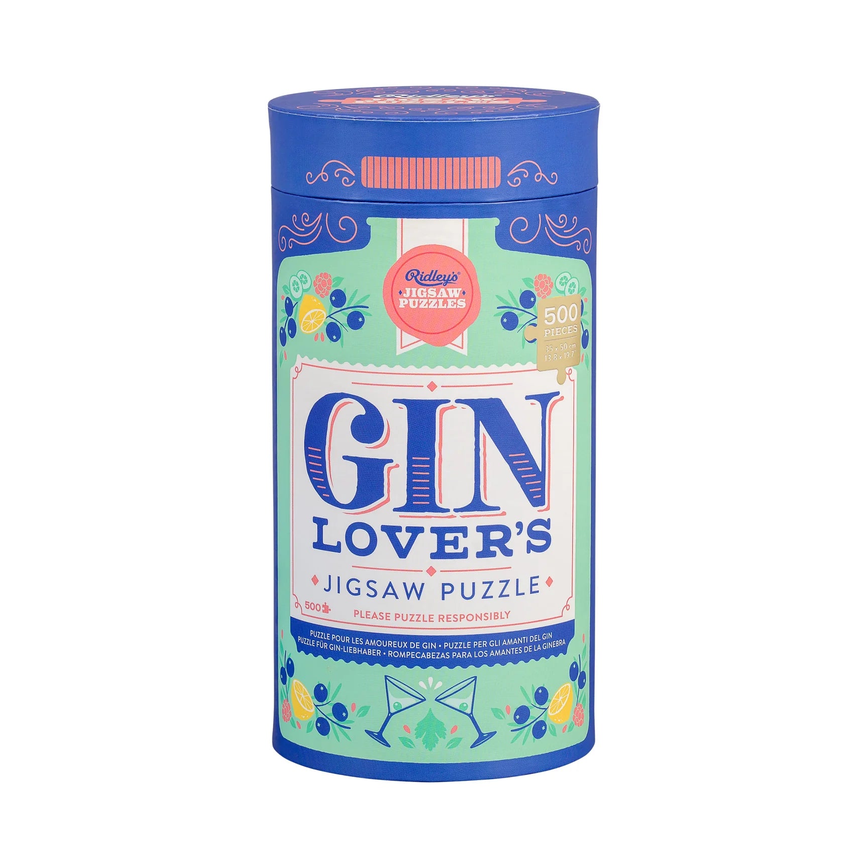 Ridley's Jigsaw - Gin Lover's 500 Piece Puzzle