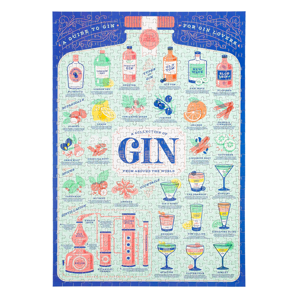Ridley's Jigsaw - Gin Lover's 500 Piece Puzzle