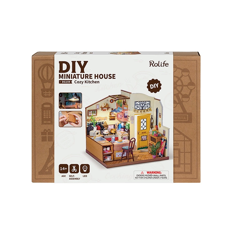 Rolife DIY Miniature House - Cozy Kitchen
