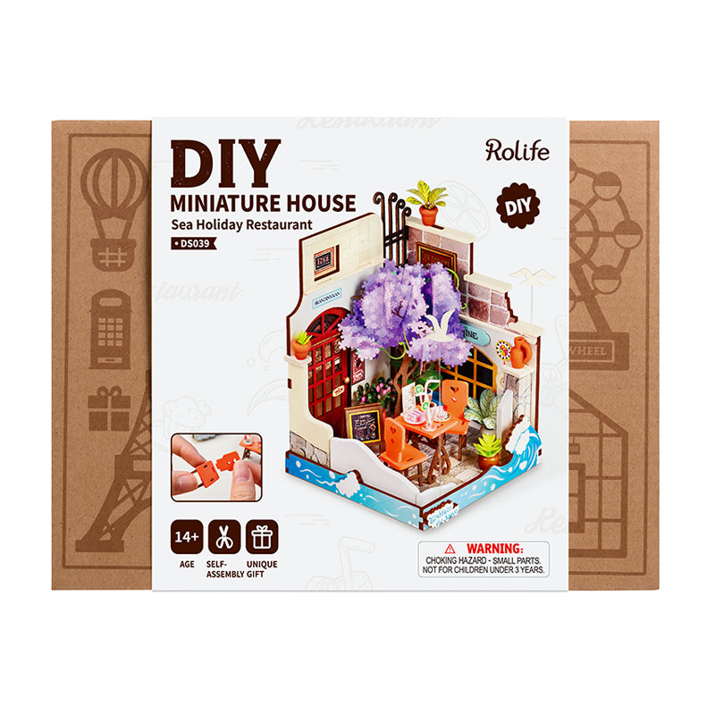 Rolife DIY Miniature House - Sea Holiday Restaurant