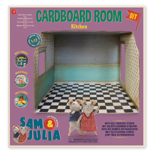 Sam & Julia - DIY Cardboard Room Kitchen