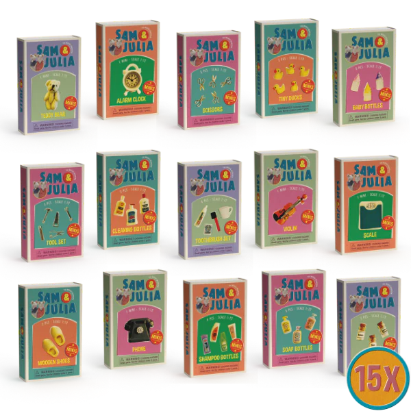 Sam & Julia - Miniature Household Goods in Matchbox