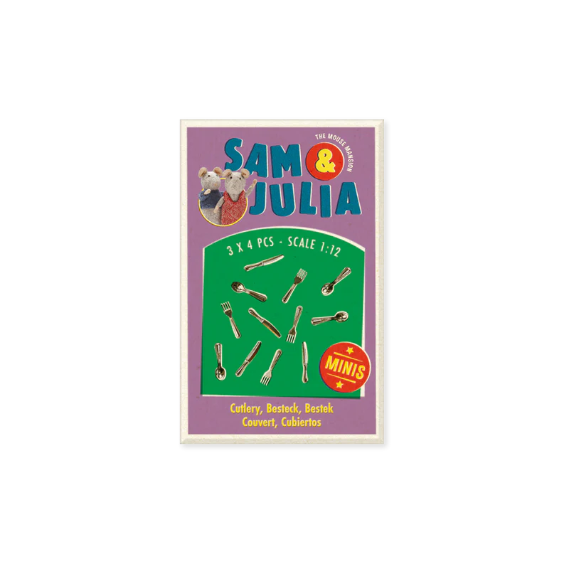 Sam & Julia - Miniature Kitchen Utensils in Matchbox