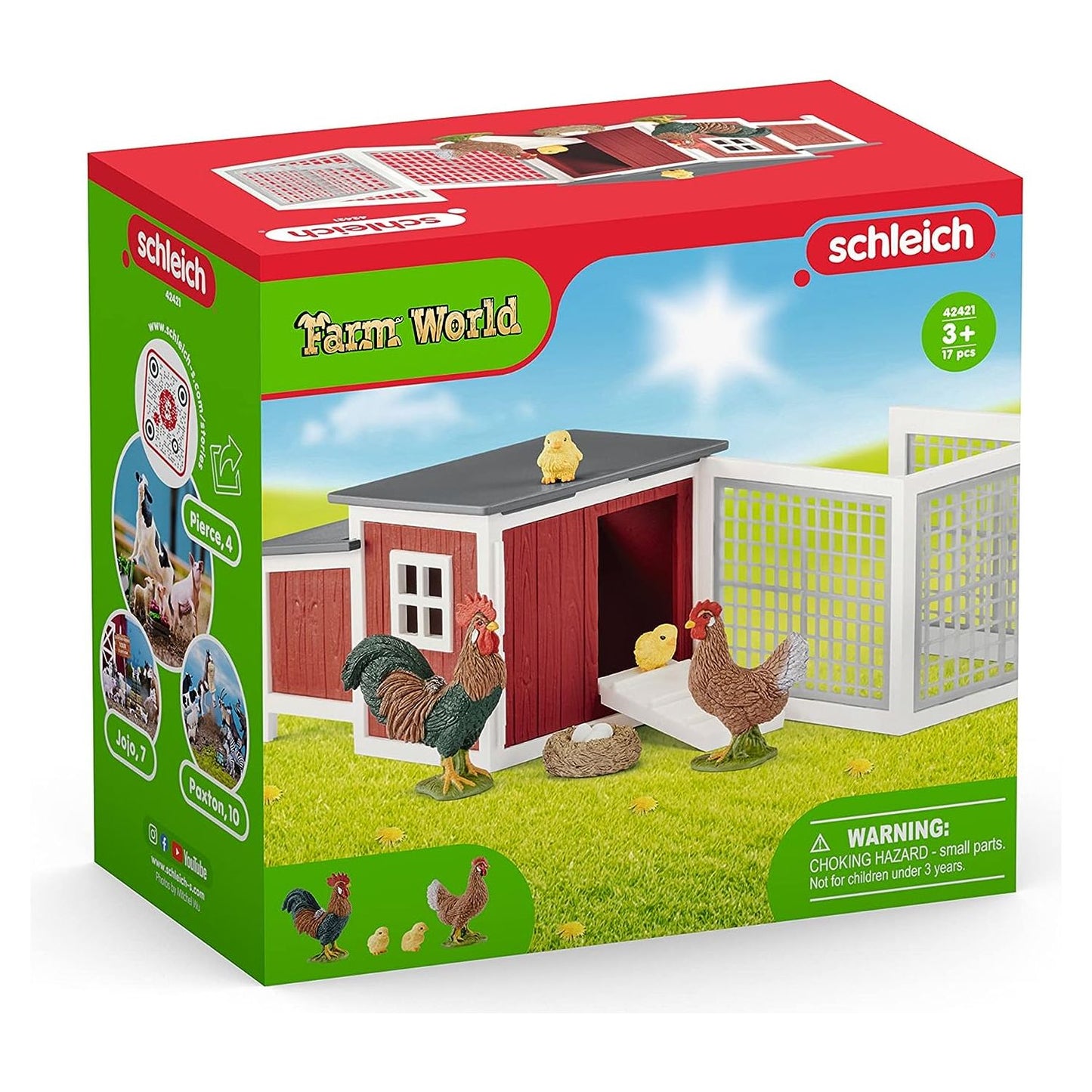 Schleich Farm World Chicken Coop 42421