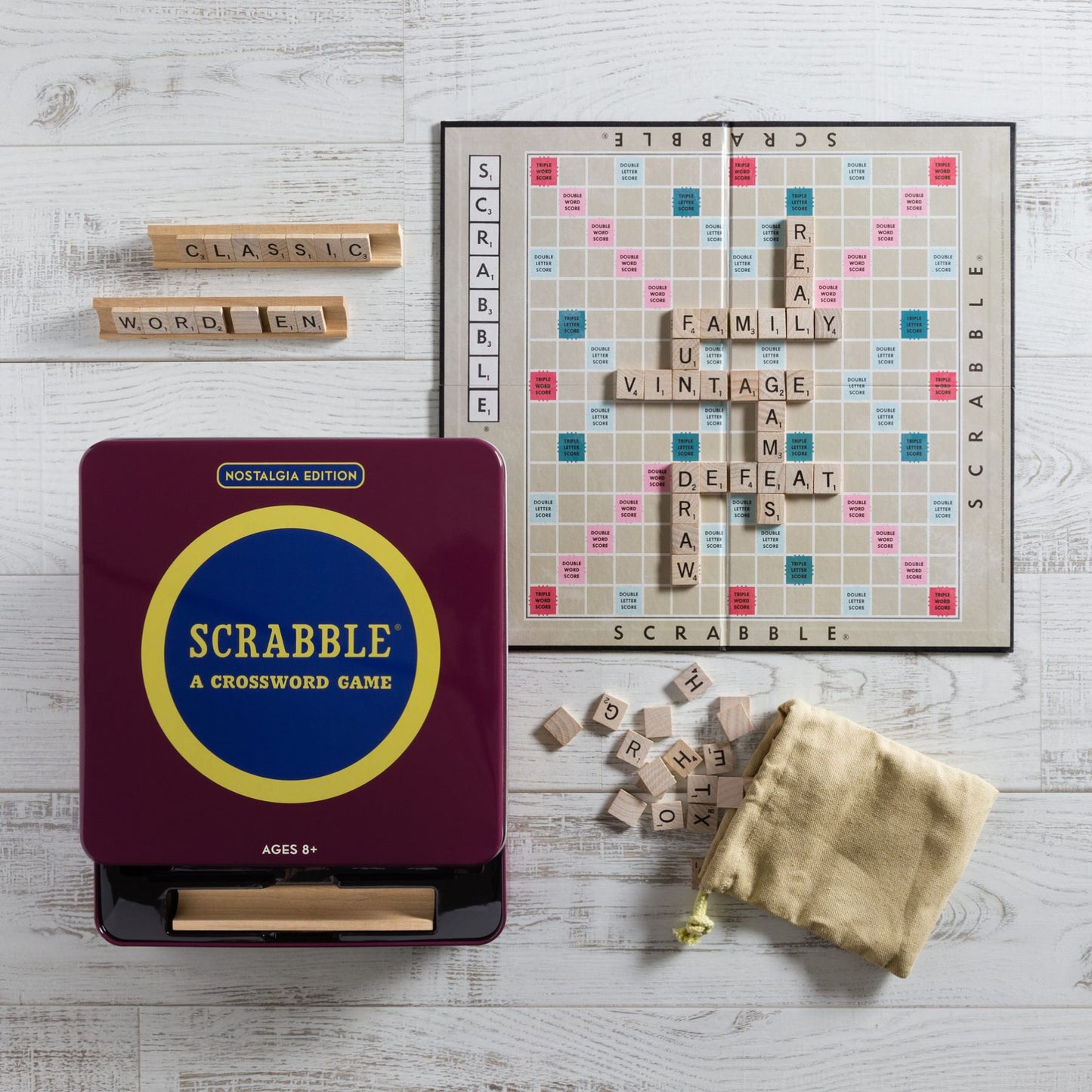 Scrabble Nostalgia Tin