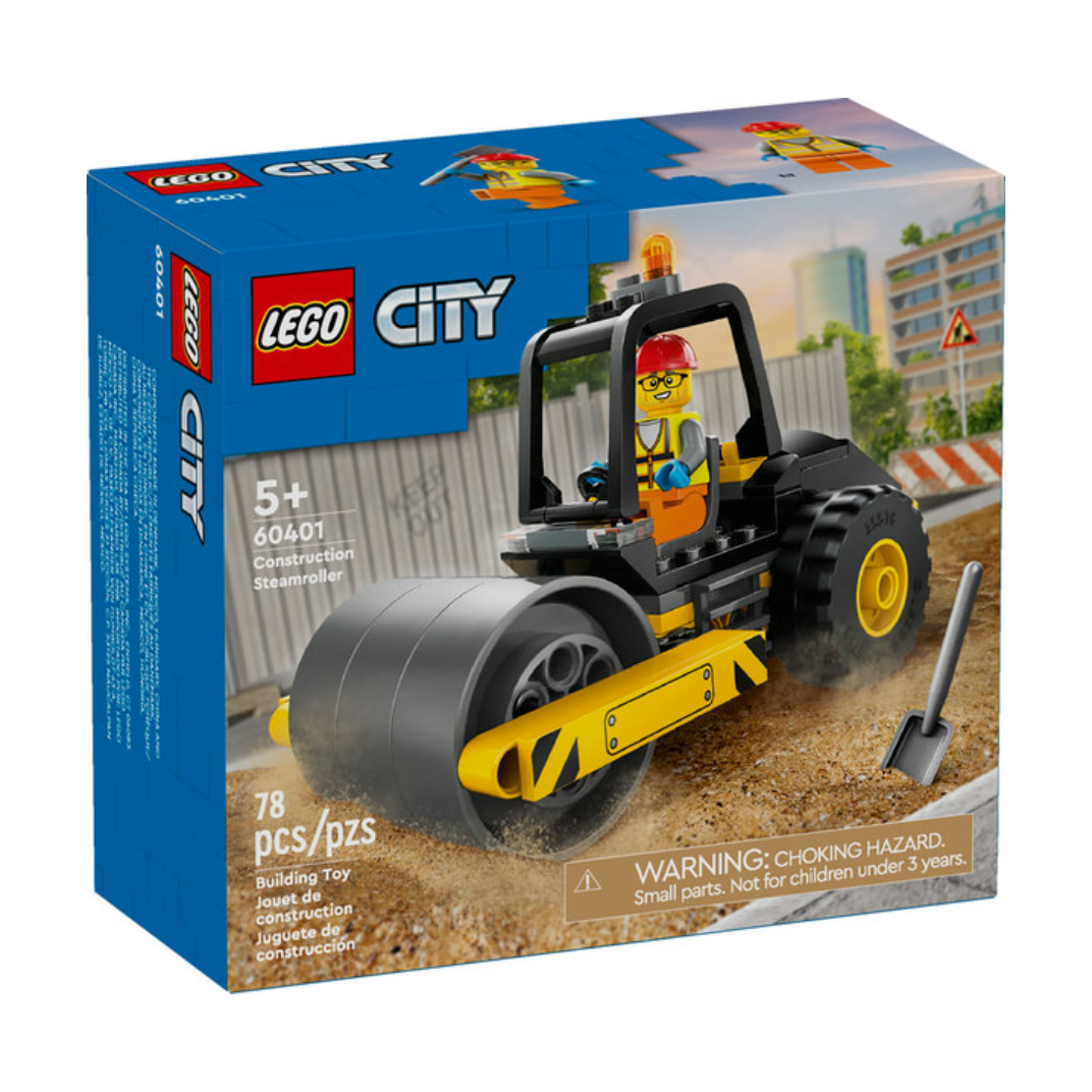 Lego City Construction Steamroller