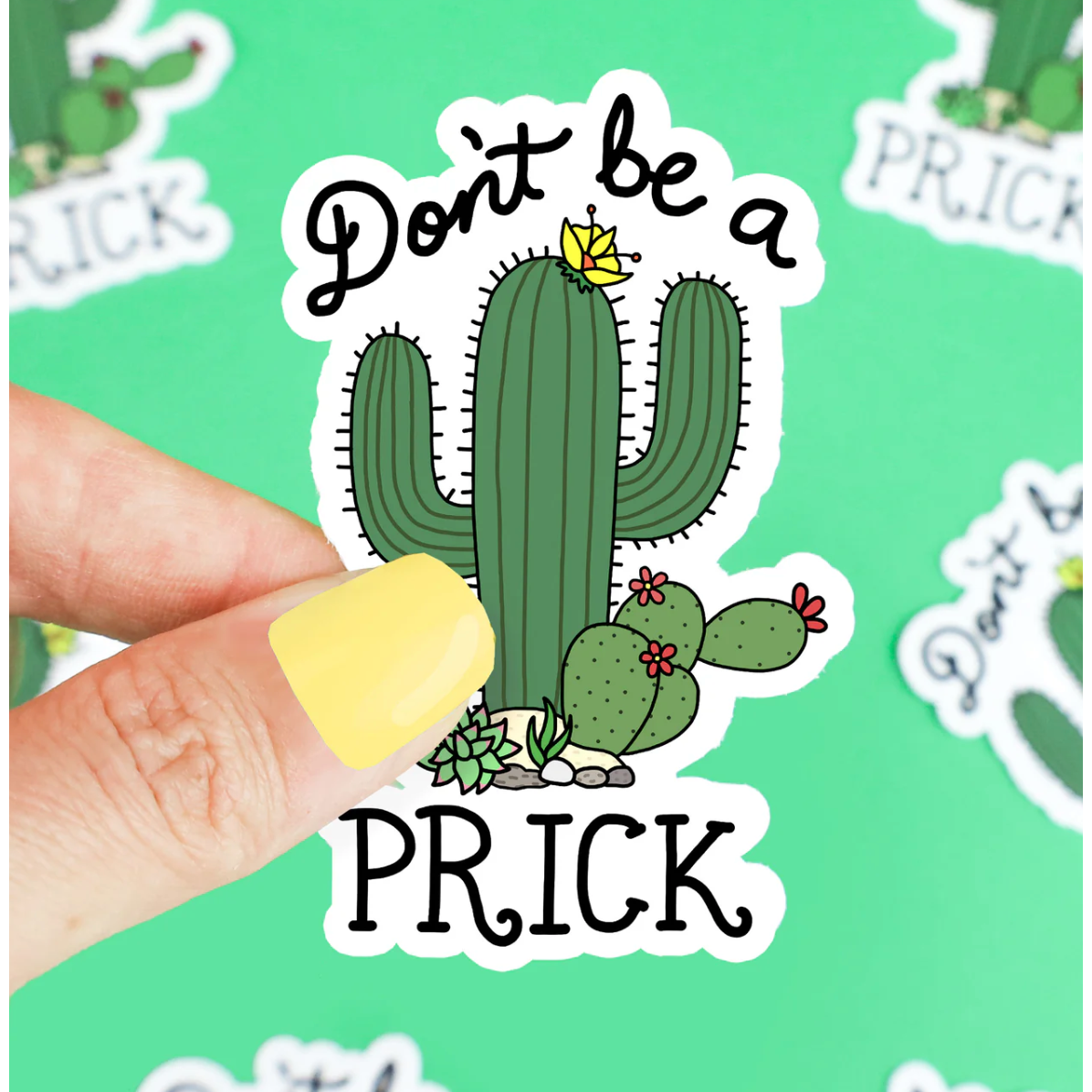 Turtle's Soup Don't Be A Prick Cactus