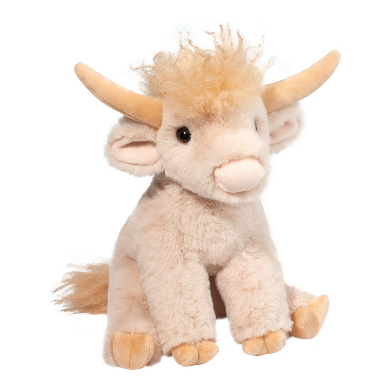 Douglas Laddie Cream Highland Cow Soft - 10"
