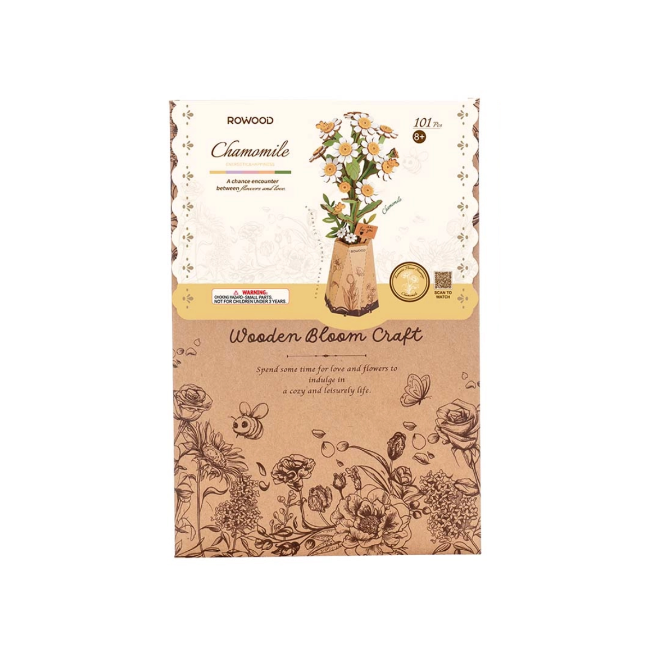 Rowood DIY Flower Puzzle - Chamomile