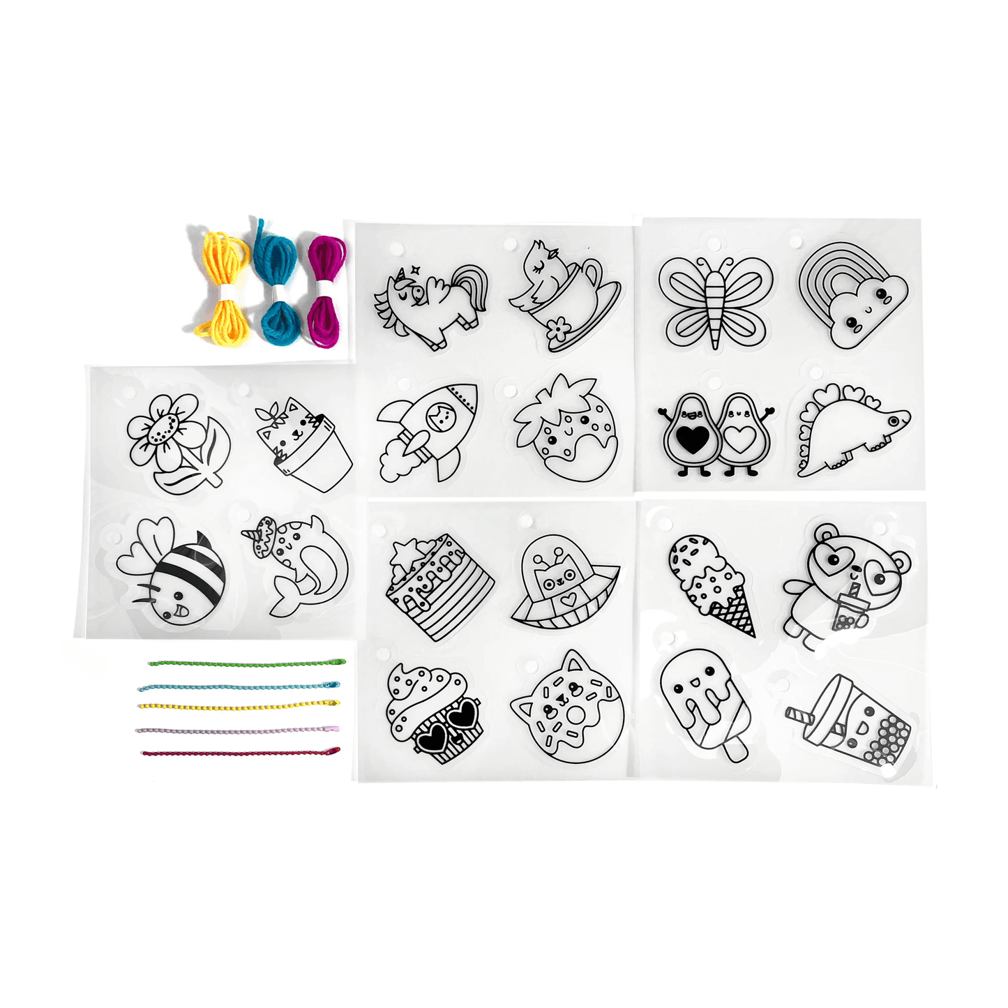 Ooly Shrink-Its! DIY Shrink Art Kit - Cute Crew