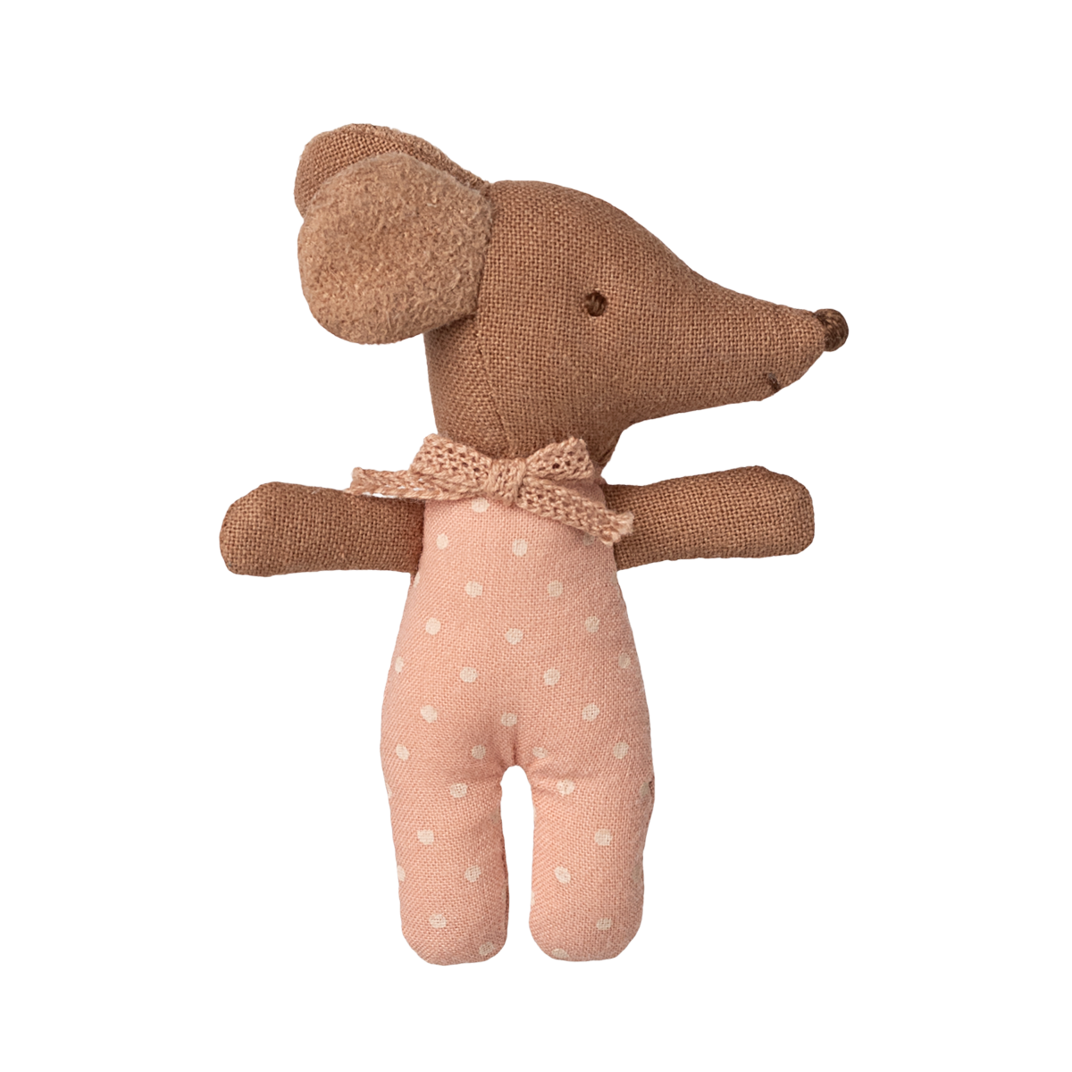Maileg Sleepy/Wakey Baby Mouse in Matchbox - Rose 2025