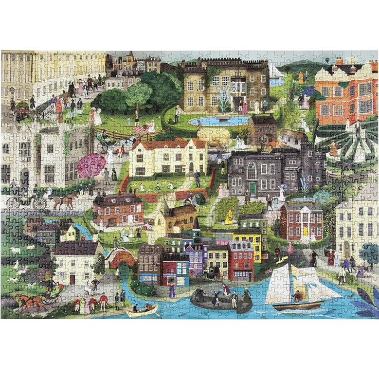The World Of Jane Austen 1000 Piece Puzzle