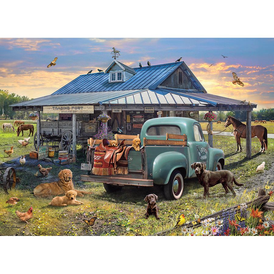 Cobble Hill Trading Post 1000 Piece Puzzle