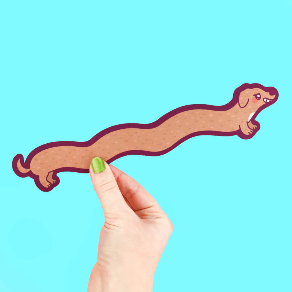 Turtle's Soup Long Weenie Dog Bookmark
