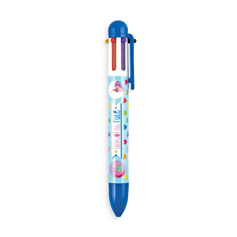 Ooly Unique Unicorns 6 Click Colour Pens
