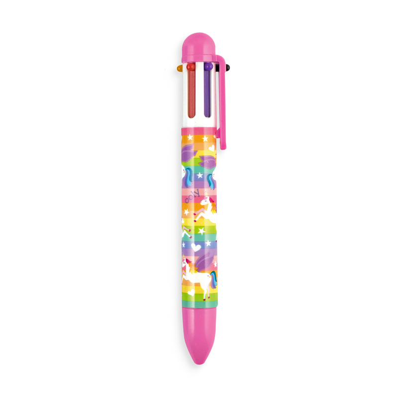 Ooly Unique Unicorns 6 Click Colour Pens