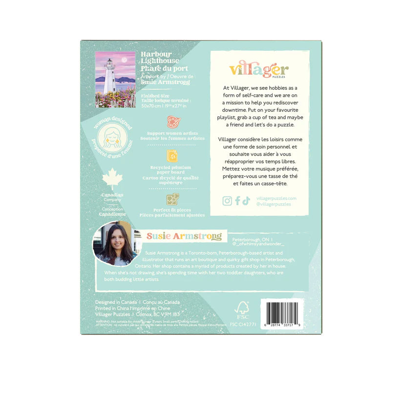 Villager Puzzles Harbour Lights 1000 Piece Puzzle