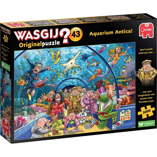 Wasgij Aquarium Antics 1000 Piece Original Puzzle