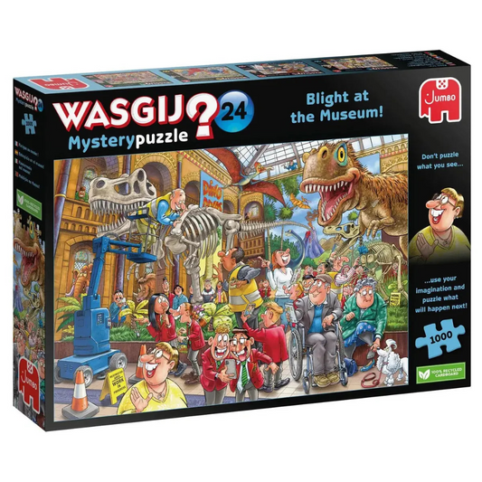 Wasgij Blight at the Museum 1000 Piece Mystery Puzzle